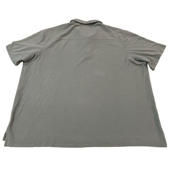 Duluth Trading Men's Relaxed Fit Polo Shirt Size 3XL Green Cotton Blend Casual - Picture 5 of 5